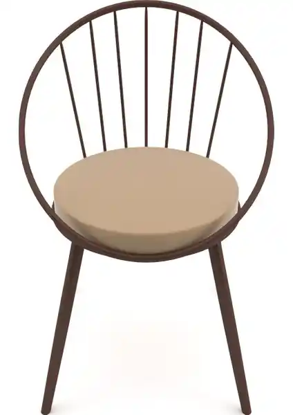 Evemo Eylül Metal Tel Sandalye: Modern Tasarım ve Dayanıklılığı Bir Arada Sunan Model