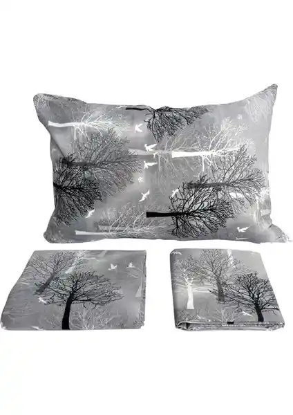 Evke Tek Kişilik Nevresim Takımı: Doğal Tasarım ve Konfor Sunan Yatak Seti