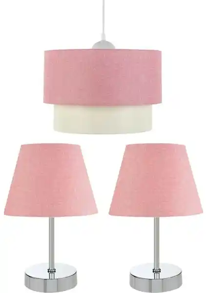 Evlight 3'lü Modern ve Şık Aydınlatma Seti ile Dekorasyonunuzu Yenileyin