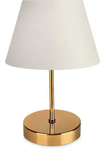 Evlight Nura Gold Abajur: Modern ve Şık Dekoratif Aydınlatma Çözümü