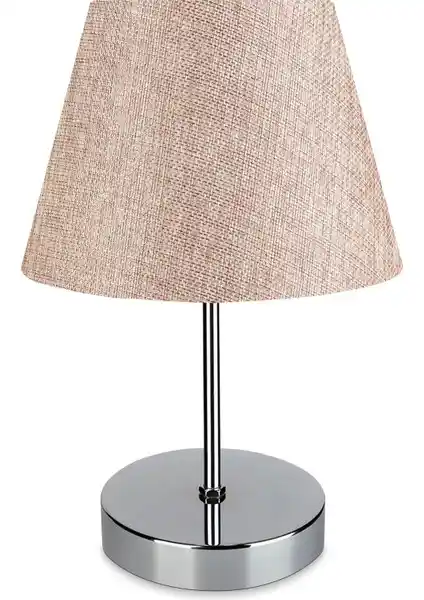 Evlight Nura Krom Abajur: Şık Tasarımı ve Fonksiyonel Özellikleriyle Dekorasyonunuza Katkı