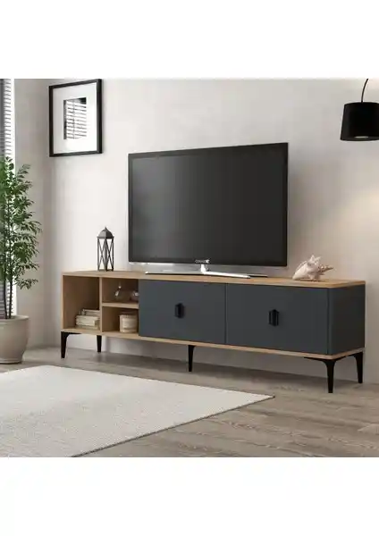 EVMO Home 3805 Era TV Ünitesi Modern Tasarım ve Fonksiyonellik Sağlayan Mobilya