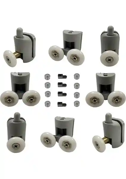 Eym Duşakabin Tekerleği 8 Li Seti: Dayanıklı ve Kolay Kullanımlı Tasarım Özellikleri