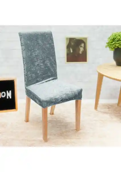 Faiend Lastikli Kadife Sandalye Kılıfı: Şıklık ve Koruma Sunan Modern Tasarım