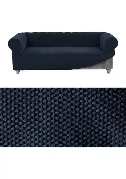 Faiend Likrali Esnek 3 Kişilik Chester Koltuk Kılıfı Modern ve Dayanıklı Koruma Çözümü