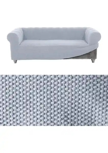 Faiend Likrali Esnek 3 Kişilik Chester Koltuk Kılıfı Modern ve Dayanıklı Tasarım