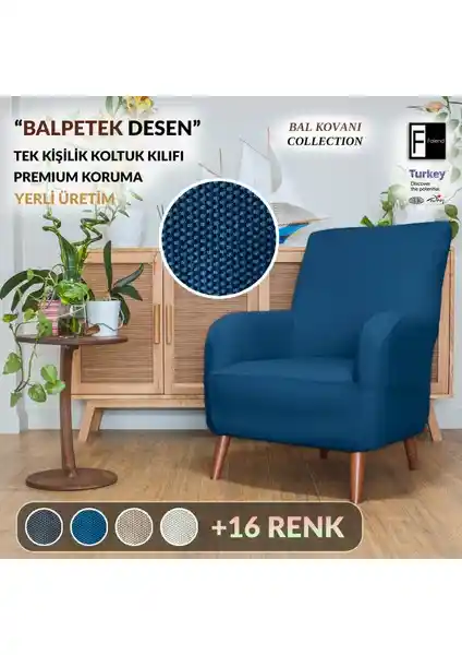 Faiend Likrali Tek Kişilik Koltuk Kılıfı: Estetik ve Koruma Sunan Modern Tasarım