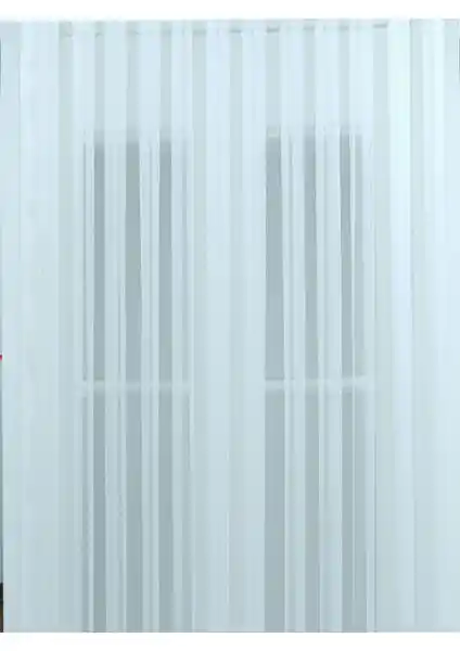 Farbateks Düz Sade 2 Kat Pileli Tül Perde: Modern ve Dayanıklı Dekorasyon Çözümü