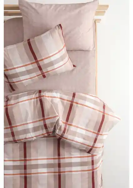 Favora Ekoseli Lastikli Pamuklu Tek Kişilik Nevresim Takımı Ürün Özellikleri ve Kullanım Avantajları