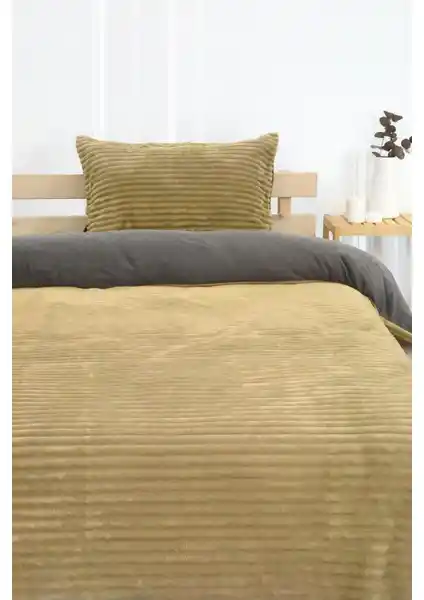 Favora Merinos Eternity Fitilli Peluş Nevresim Takımı: Konfor ve Şıklığın Buluşması