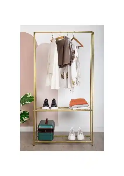 Fec Reklam Gold Raflı Metal Askılık: Modern Tasarım ve Uzun Ömürlü Kullanım İçin İdeal Çözüm