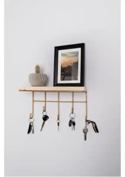 FEC Reklam GOLDA Anahtar Askısı: Modern ve İşlevsel Tasarım Özellikleri