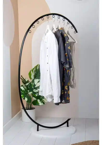 Fec Reklam Medusa Metal Ayaklı Askılık Modern ve Dayanıklı Tasarımıyla Ev ve Ofis Dekorasyonuna Uygun