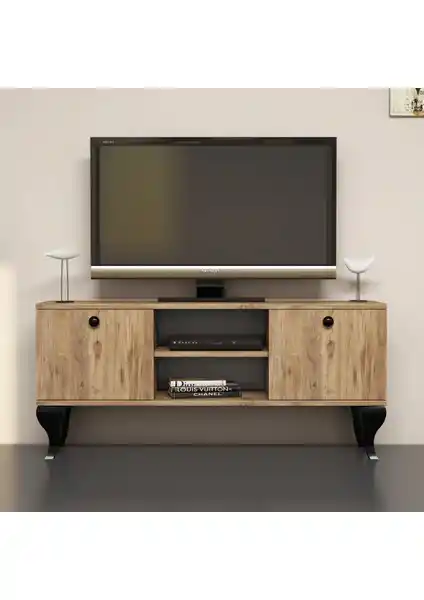 Ferniso 120CM Full Çam TV Sehpası - Modern ve Dayanıklı Tasarımın Şıklığı