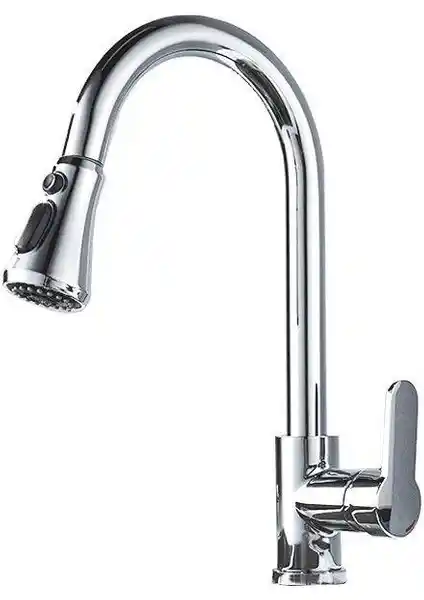 Fleko Spiralli Krom Evye Bataryası: Modern Mutfaklar İçin Şık ve Fonksiyonel Tasarım