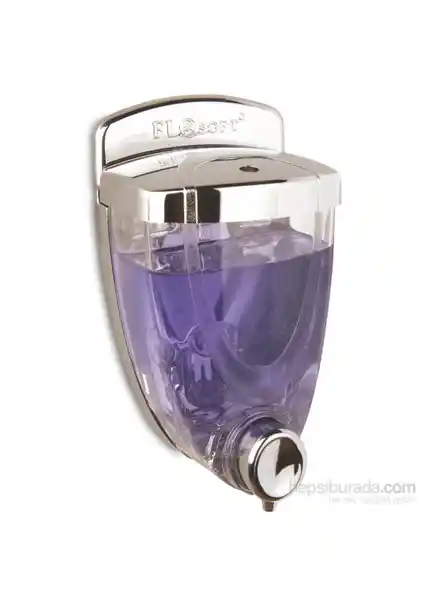 Flora Flosoft F017 Sıvı Sabunluk 350 ML Krom Modern ve Şık Tasarım