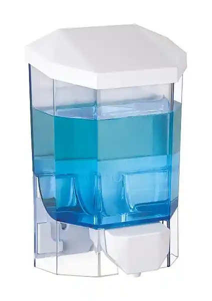 Flora Plastik Şeffaf Sıvı Sabunluk Flosoft F032 Kullanışlı ve Estetik Tasarımıyla Günlük Hijyen İhtiyaçlarınızı Karşılar