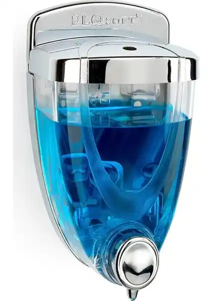 Flosoft F017 Sıvı Sabunluk 350 ML Krom: Modern ve Estetik Hijyen Çözümü