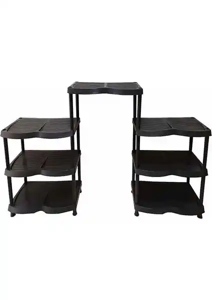 Foldhom Mega Plastik Ayakkabılık ve Terlik Rafı: Modern ve Esnek Depolama Çözümü