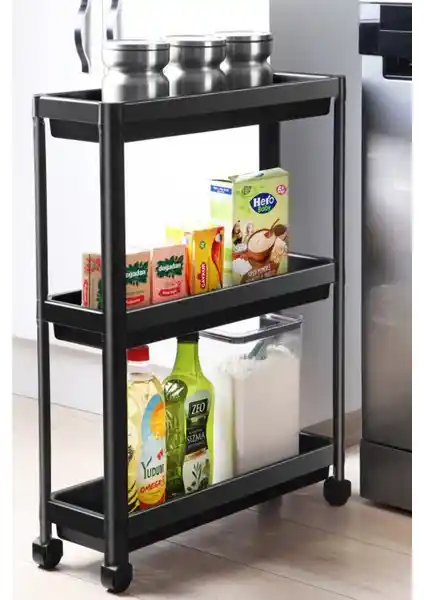 Frapan Home Tekerlekli Raf Ünitesi: Pratik ve Şık Depolama Çözümü