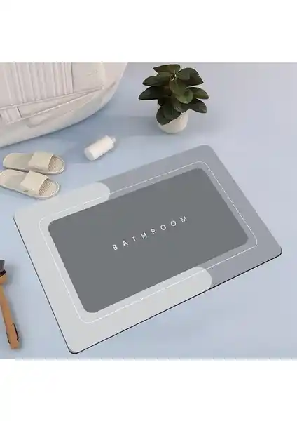 FSM Su Emici Paspas Diatom 40x60 Kare Ev ve Ofis Kullanımı İçin Pratik ve Dayanıklı Çözüm