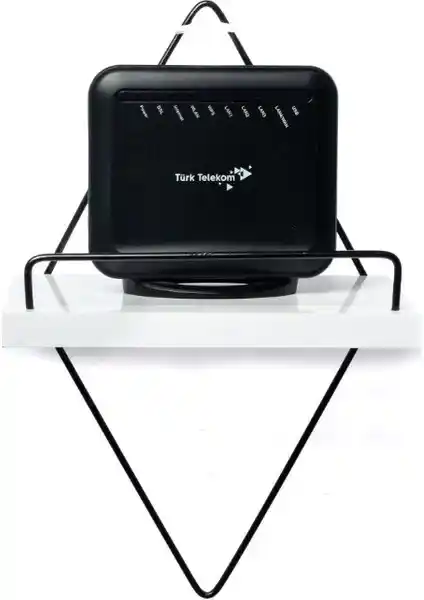 Full Reyon MDF Dekoratif Modem Rafı Çok Amaçlı ve Şık Tasarım ile Ev ve Ofis Düzeni