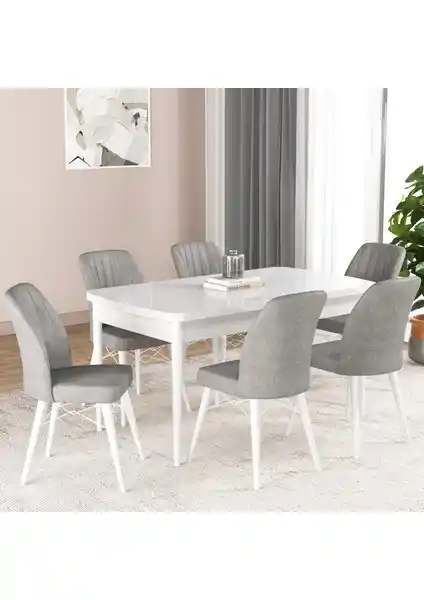 GadaHome Hestia Serisi Açılabilir MDF Mutfak ve Salon Masası Güncel Tasarım Özellikleri