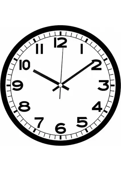 Galaxy 216-1 Serisi Metal Görünümlü Sessiz Duvar Saati Modern ve Şık Tasarım Özellikleriyle