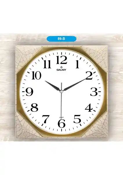 Galaxy Duvar Saati: Estetik ve Sessiz Çalışan Modern Dekoratif Saat