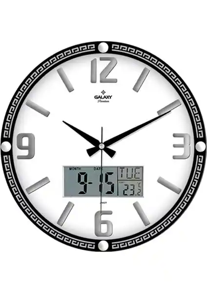 Galaxy Premium Rakamlı Duvar Saati: Şık Tasarım ve Fonksiyonellik Bir Arada