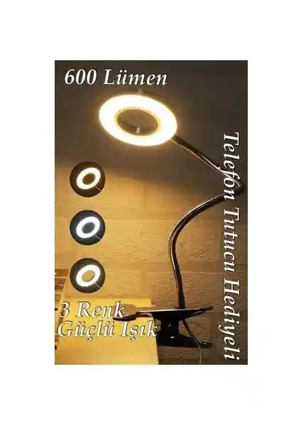 Gaman Yeni Nesil Çok Fonksiyonlu Akrobat Masa Lambası Modern Tasarım ve Esneklik