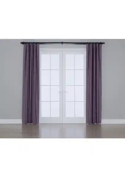 Gauze Fabric Design Blackout Perde Lila Renkli Modern ve Fonksiyonel Tasarım