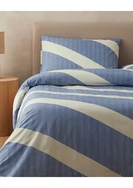 GeoModern Kolay Ütülenir Çift Kişilik Nevresim Takımı Modern Tasarım ve Pratik Kullanım