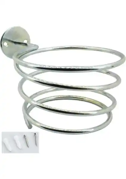 Girist Metal Fön Makinası Askısı: Şık ve Dayanıklı Salon ve Kişisel Bakım Aksesuarı