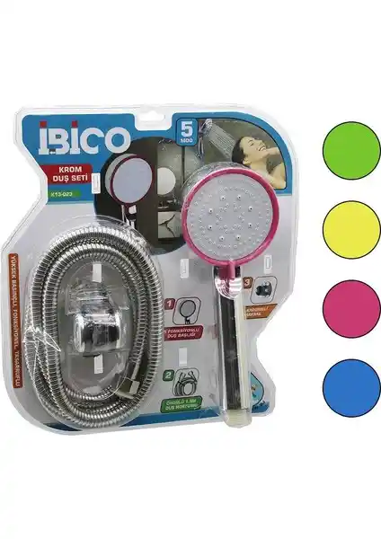 Go İthalat Vakumlu Krom Lüks Duş Seti: Modern ve Dayanıklı Banyo Tasarımınız İçin Ideal Çözüm