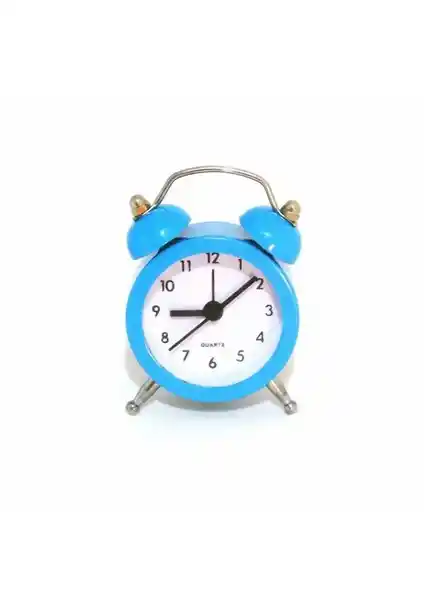 Gold Dekor Mini Çalar Saat Mavi: Şık Tasarım ve Fonksiyonellik Analizi