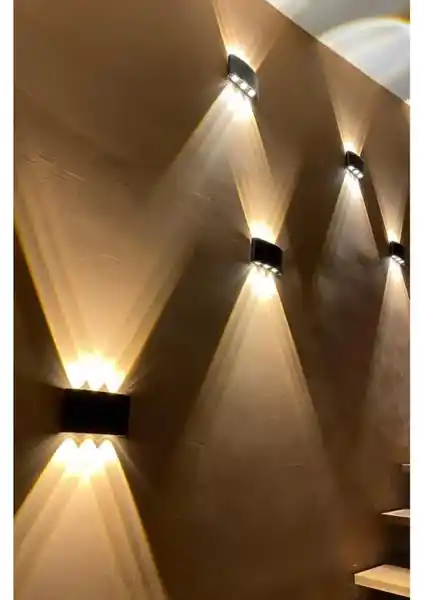 Gözde Aydınlatma 8011 10W LED Aplik: Modern ve Şık Dekoratif Duvar Lambası