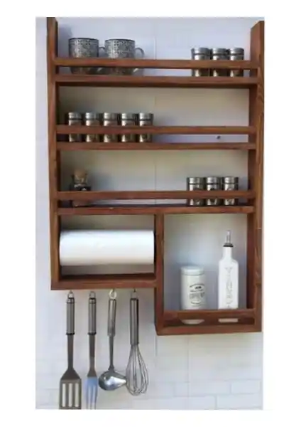 Gudywood Ahşap Mutfak Terek: Modern ve Fonksiyonel Tasarımıyla Mutfak Dekorasyonunu Tamamlar