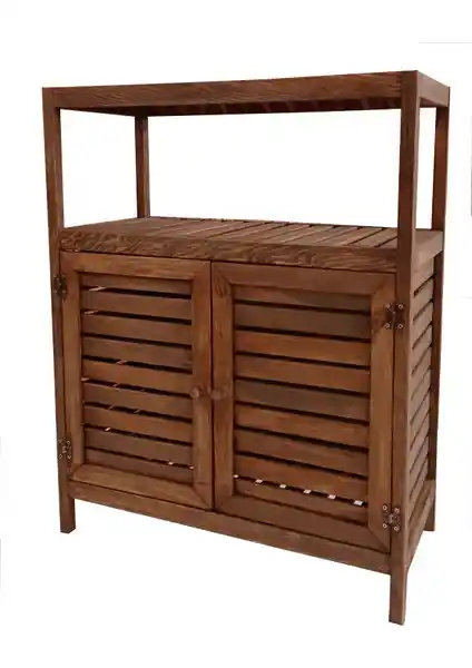 Gudywood Çok Amaçlı Dolap: Rustik ve Fonksiyonel Depolama Çözümü