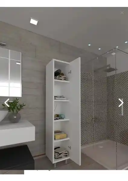 Gülbay Mobilya Çok Amaçlı Kiler Dolabı: Modern ve Pratik Depolama Çözümü