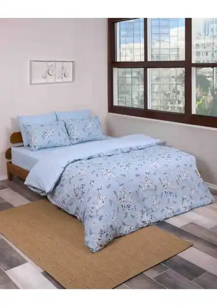 Günteks Çift Kişilik Nevresim Takımı Lastikli Çarşaflı Şık ve Dayanıklı Tasarım