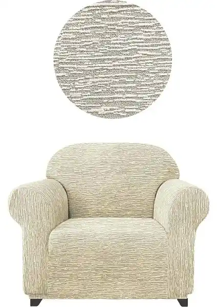 GüzelEvim Tekstil Tekli Koltuk Kılıfı Estetik ve Dayanıklı Tasarım Özellikleri