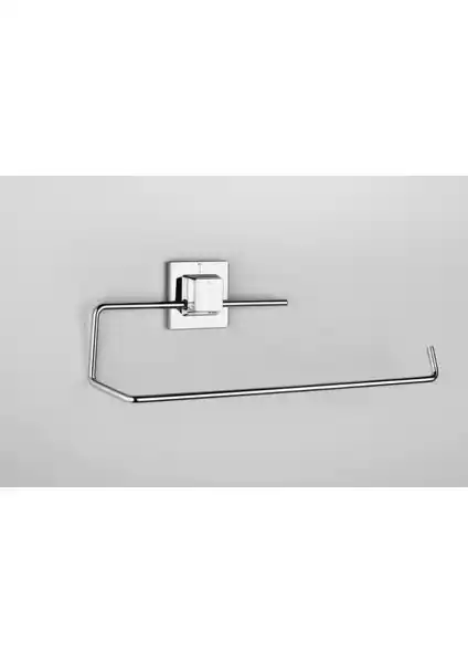 Hagen Paslanmaz Metal Krom Açık Yapışkanlı Rulo Kağıtlık Modern ve Dayanıklı Depolama Çözümü