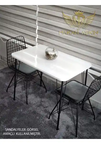 Hakan Aşkın Tasarımı Modern 60x90 cm Masa, Şık ve Dayanıklı Mobilya Seçeneği