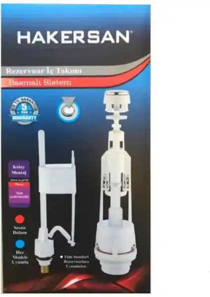 Hakersan Beyaz Rezervuar İç Takım: Modern ve Ekonomik Çözüm ile Kolay Montaj