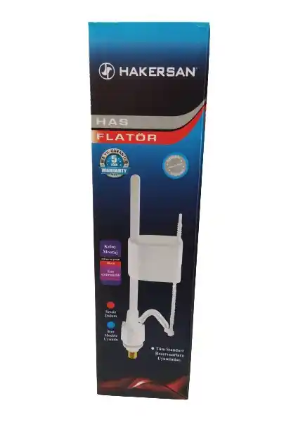 Hakersan Klozet Rezervuar İç Takım Flatörü: Kolay Montaj ve Su Ayarlama Özellikleriyle Uygun Fiyatlı Çözüm