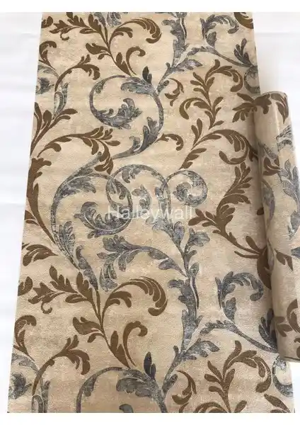 Halleywall 2431 Sarmaşık Desenli 3D Duvar Kağıdı: Modern ve Şık İç Mekan Dekorasyonu İçin Uygun