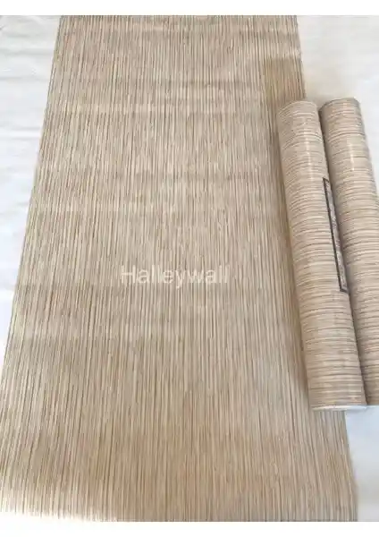 Halleywall 2832 Kendinden Desenli Renkli Duvar Kağıdı Modern ve Estetik İç Mekan Dekorasyonu İçin