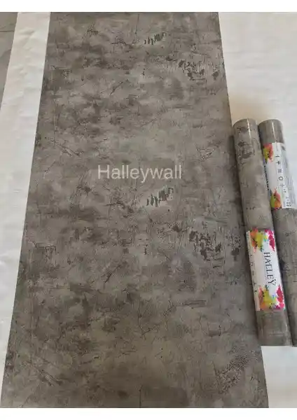 Halleywall 50-3 Siyah Desenli 3D Duvar Kağıdı Modern Mekanlar İçin Şık Tasarım Çözümü