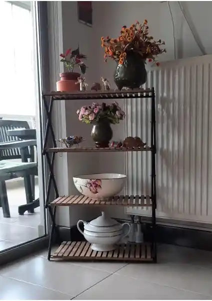 Hatti Tasarım Çok Amaçlı Metal ve Ahşap Organizer Raf Sistemi Özellikleri ve Kullanım Alanları